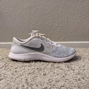 Nike Flex Contact, White/Cool Grey Running Shoe